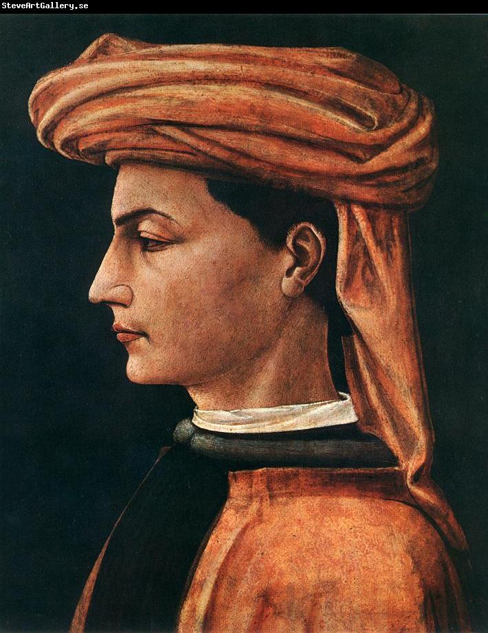 UCCELLO, Paolo Portrait of a Young Man wt